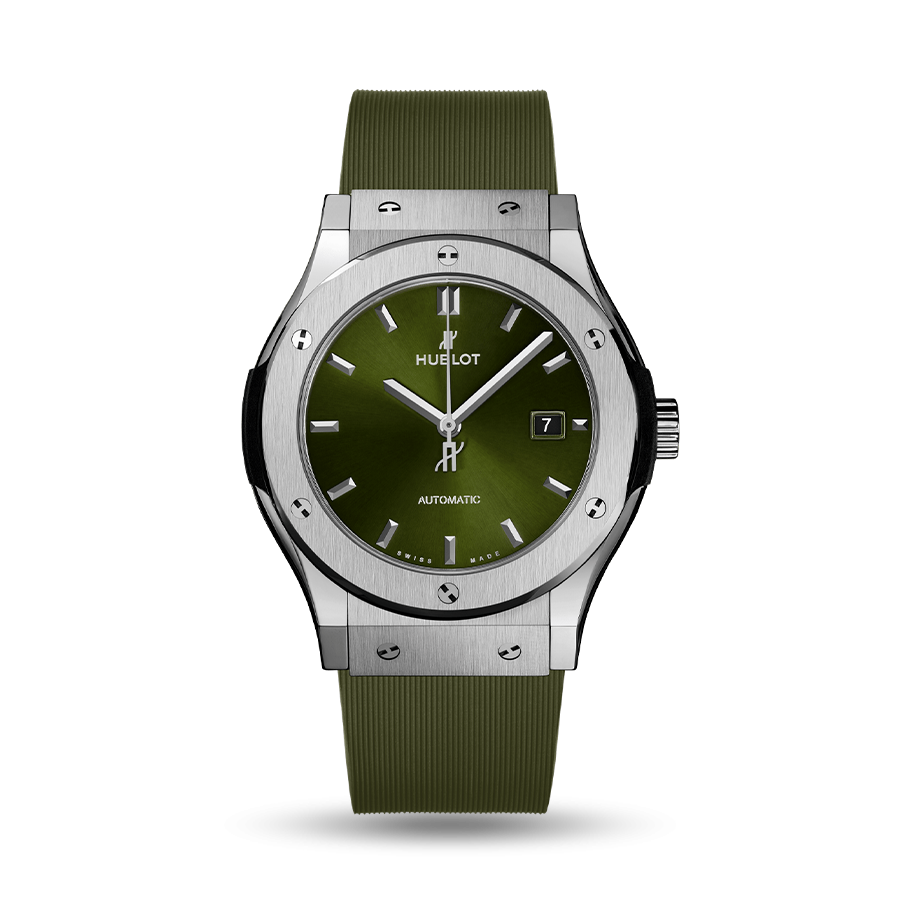 HUBLOT Classic Fusion Chronograph Titanium Green