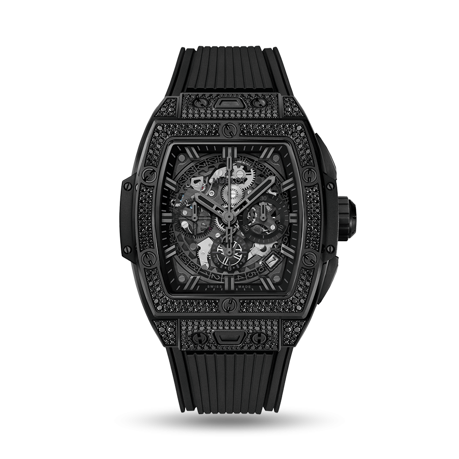HUBLOT Spirit of Big Bang All Black Pavé