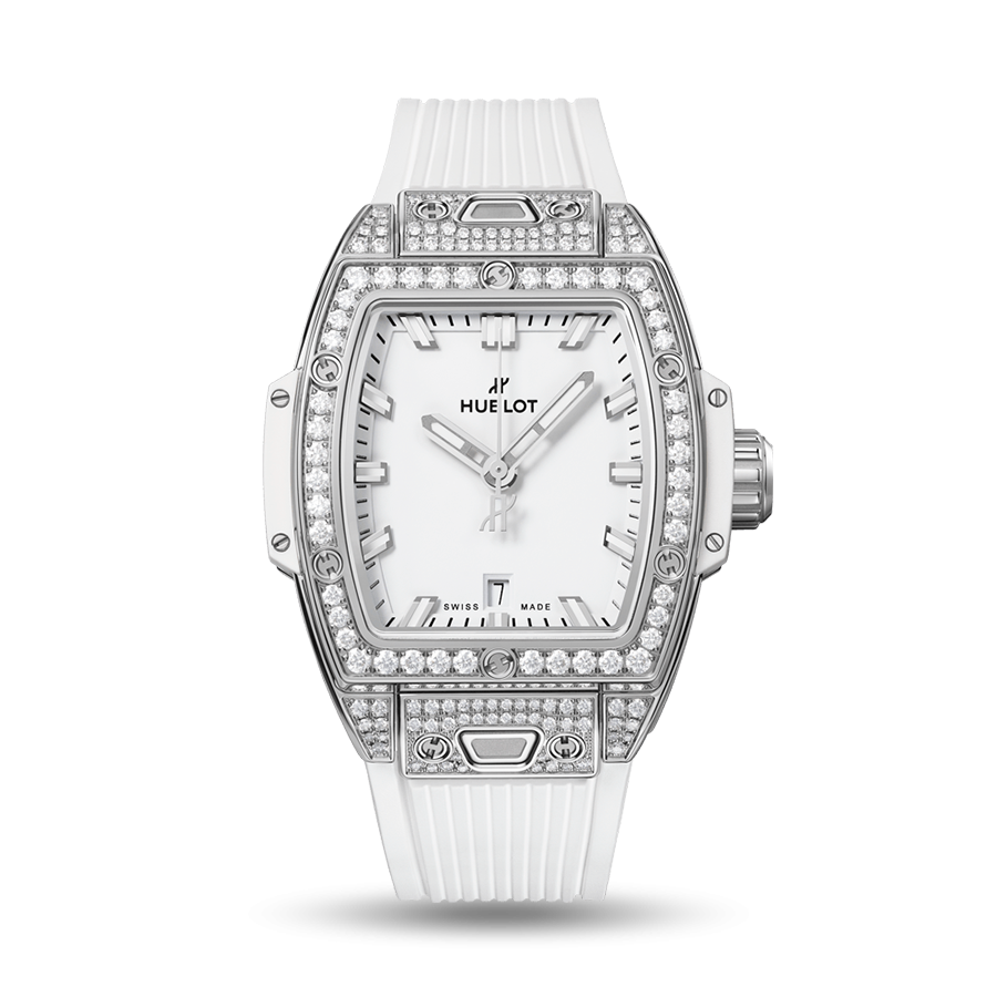 HUBLOT Spirit of Big Bang Steel White Pavé