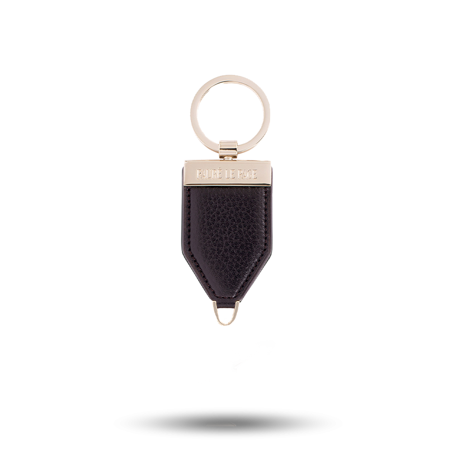 Ribbon Key Holder - Chocolate Brown