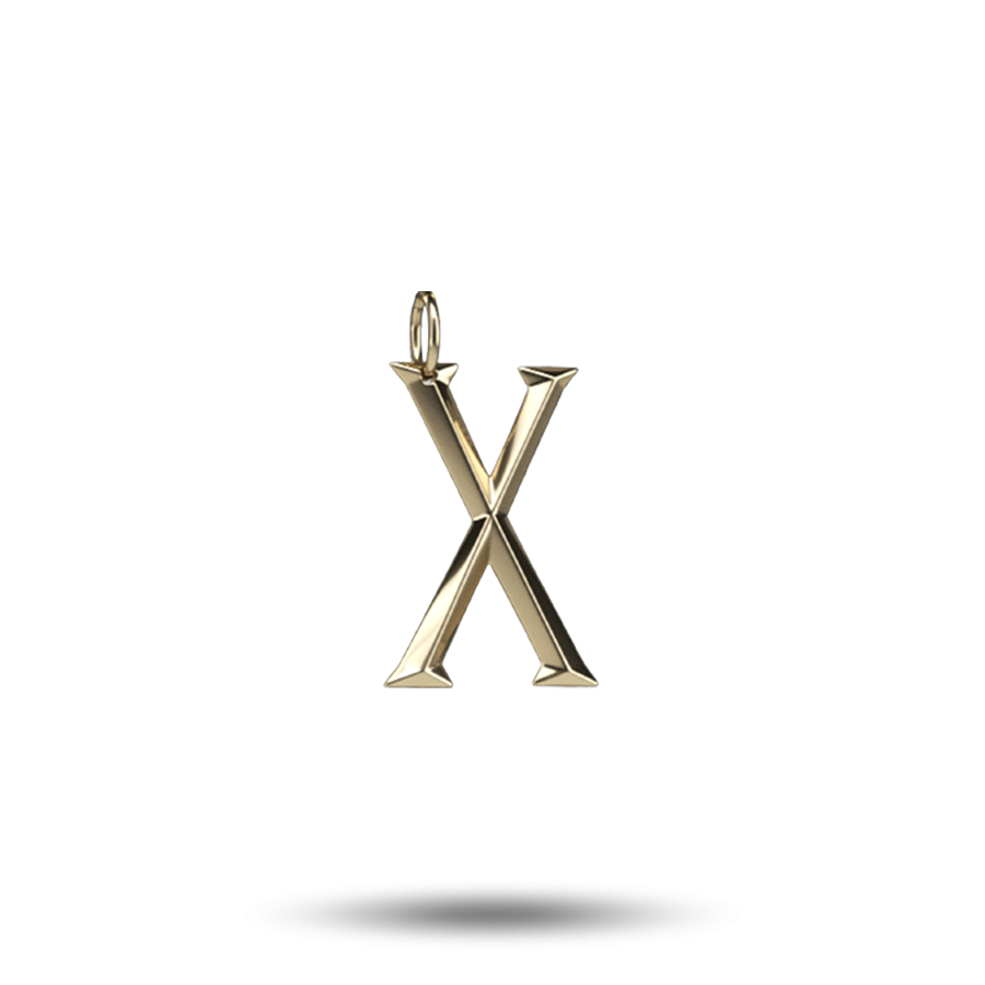 Medal - Letter X