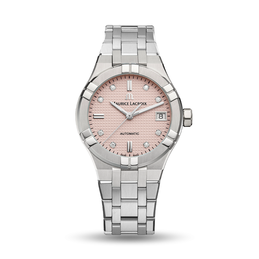 Aikon Automatic Date 35mm Limited Edition "Summer Vibes", Pink
