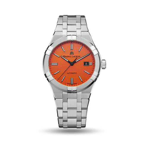 Aikon Automatic Date 42mm Limited Edition "Summer Vibes", Orange