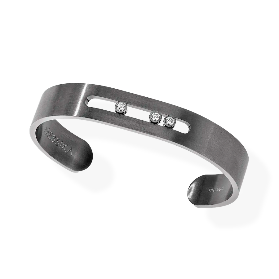 Move Titanium Graphite Bangle