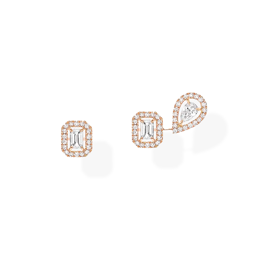 My Twin 1+2 0.10ct x 3 Earrings