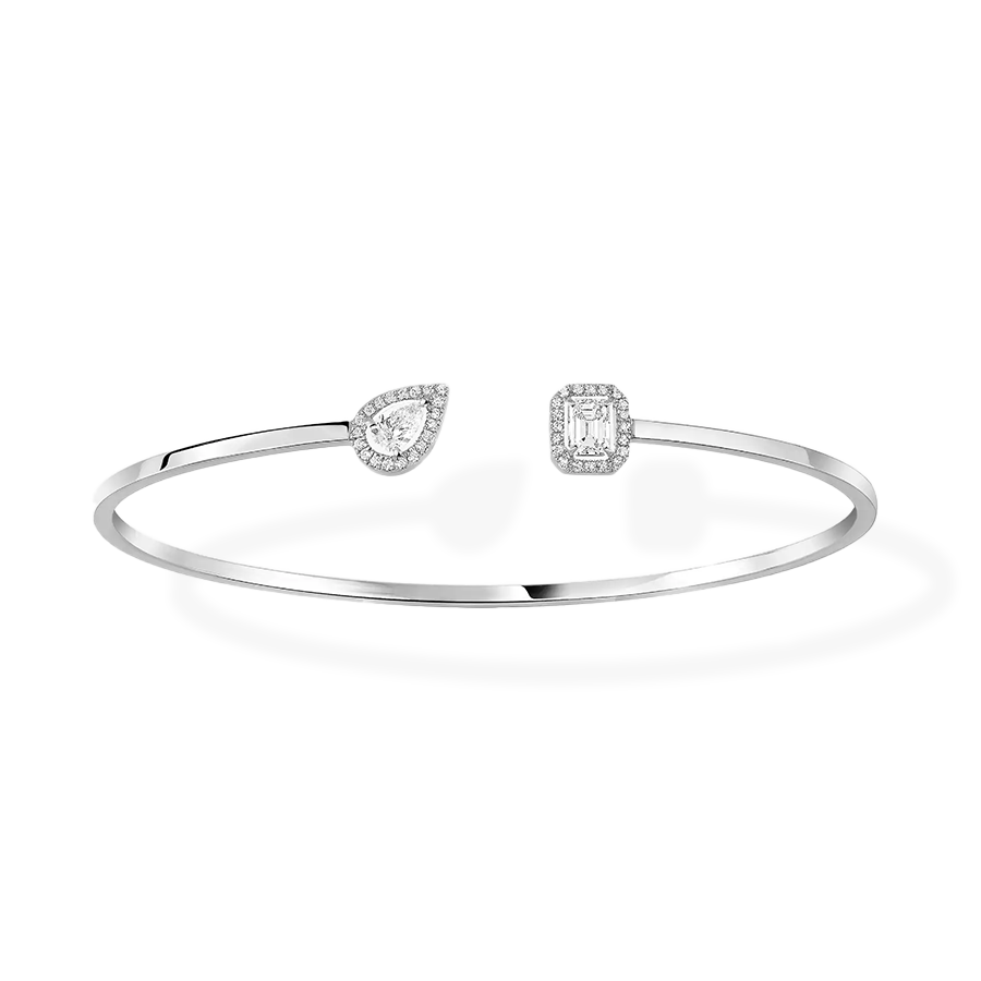 My Twin You & Me Thin 0.15ct x 2 Bangle