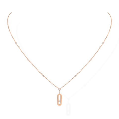 Move Uno Necklace Long Diamond