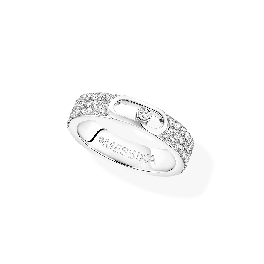 Move Joaillerie Paved Wedding Ring