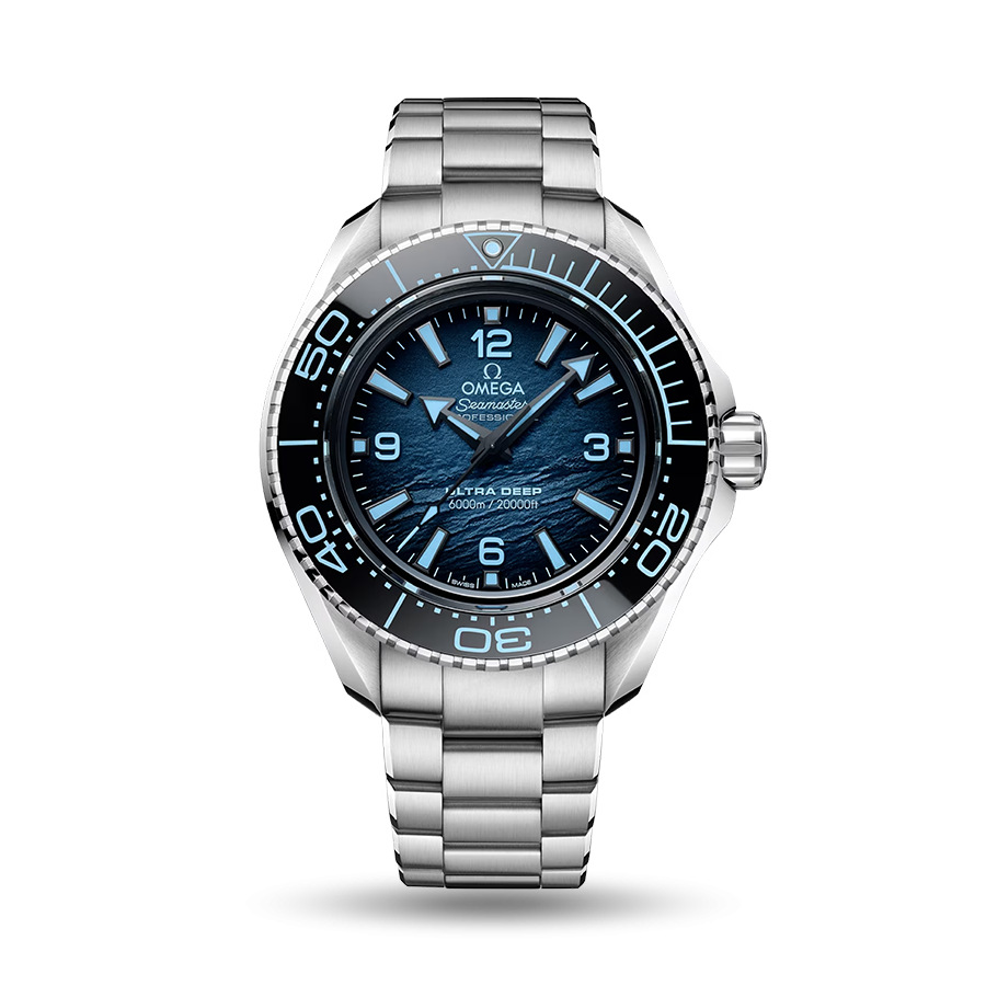 Seamaster Planet Ocean Ultra Deep 6000M 'Summer Blue' Co-Axial Master Chronometer 45.5mm