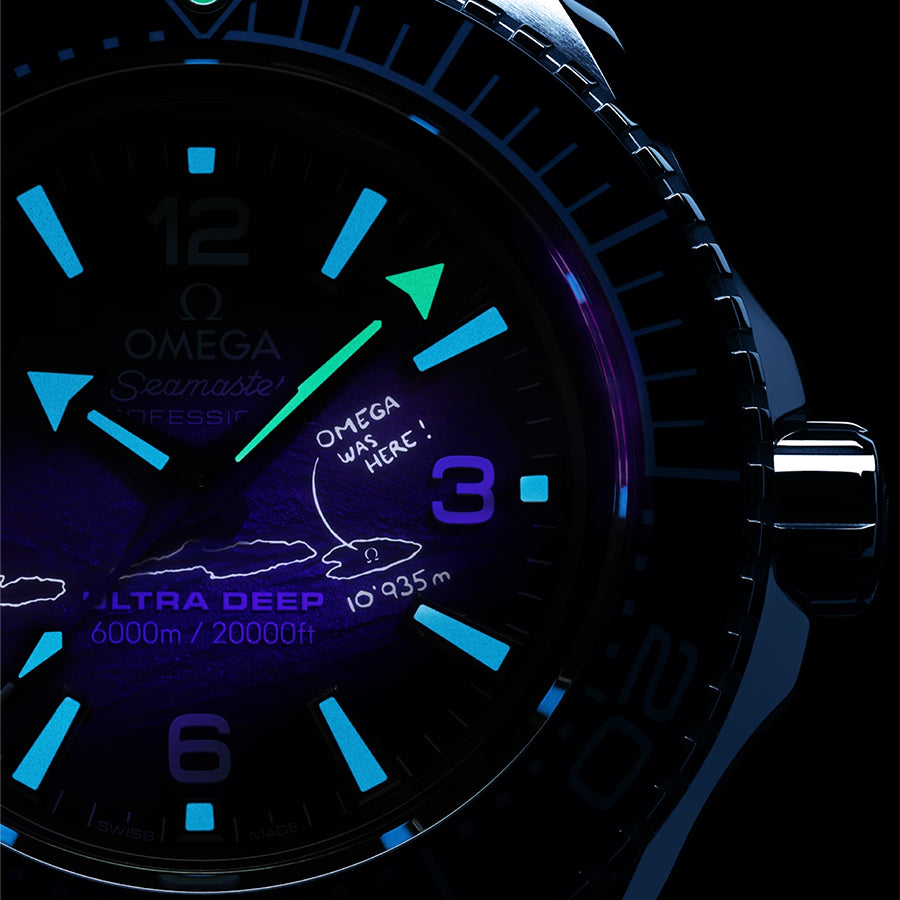 Seamaster Planet Ocean Ultra Deep 6000M 'Summer Blue' Co-Axial Master Chronometer 45.5mm