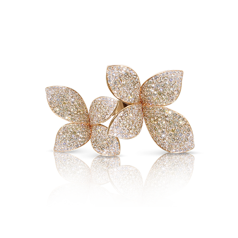 Giardini Segreti Ring Pink Gold