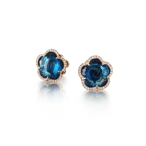 Bon Ton Earrings Pink Gold