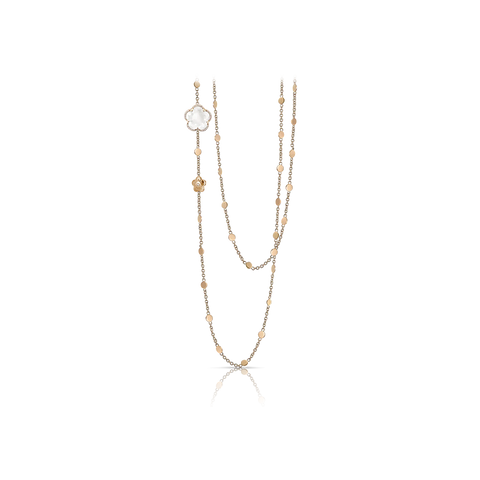 Bon Ton Necklace Pink Gold