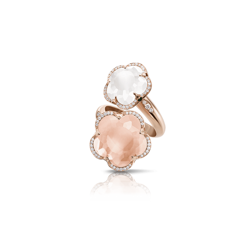 Bon Ton Contrarie Ring Pink Gold