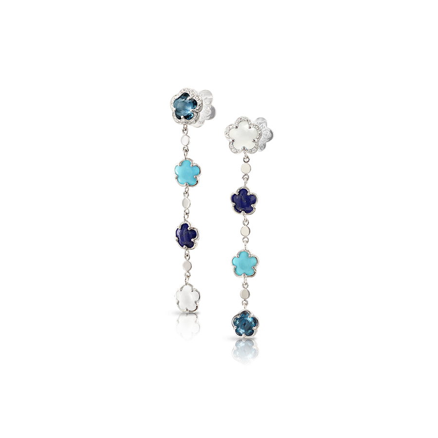 Figlia Dei Fiori Earrings White Gold