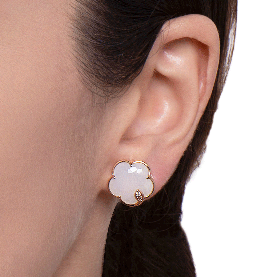 Petit Joli Earrings Pink Gold