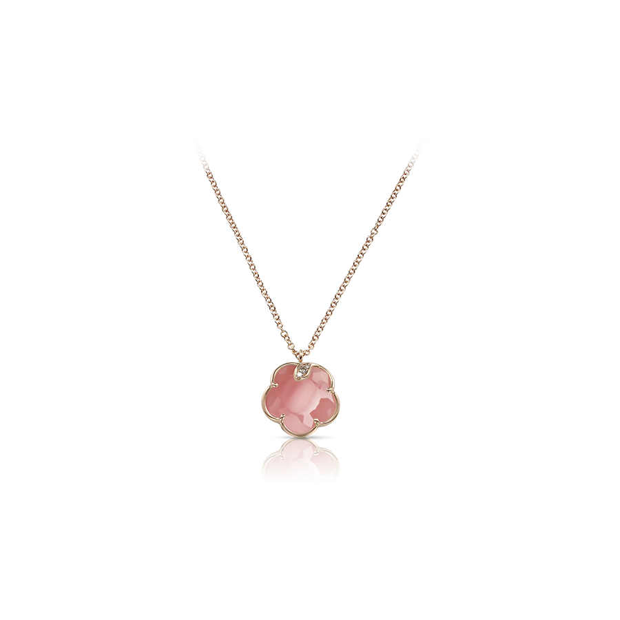 Petit Joli Necklace Pink Gold