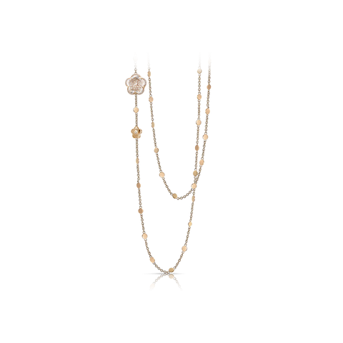 Bon Ton Necklace Pink Gold