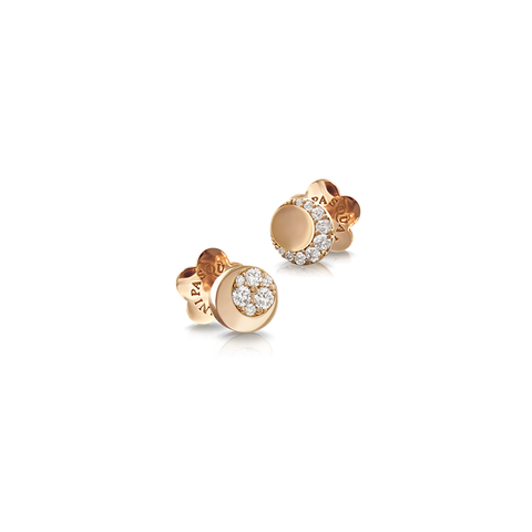 Luce Earrings Pink Gold