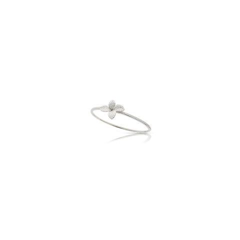 Petit Garden Bracelet White Gold Medium Flower
