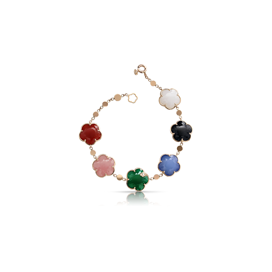 Petit Joli Bouquet Bracelet Pink Gold