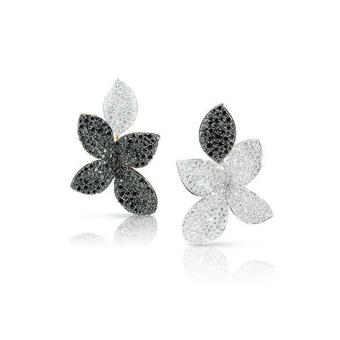 Giardini Segreti Earrings in White and Pink Gold
