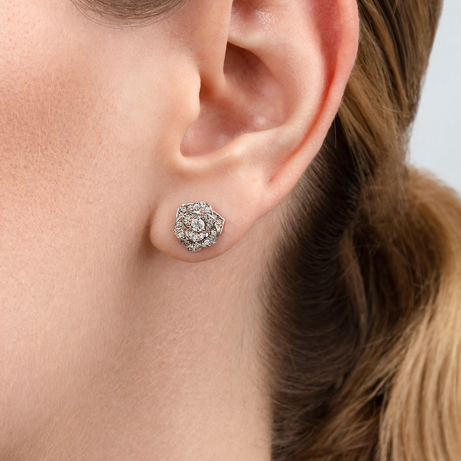 Piaget Rose Earrings