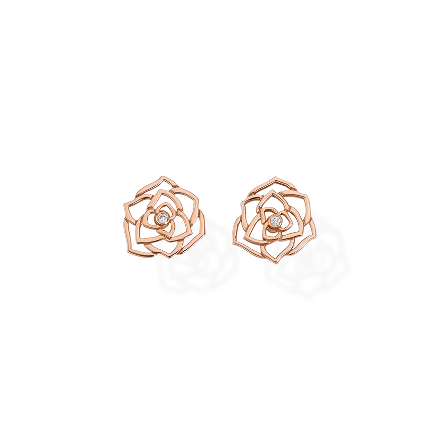 Piaget Rose Earrings