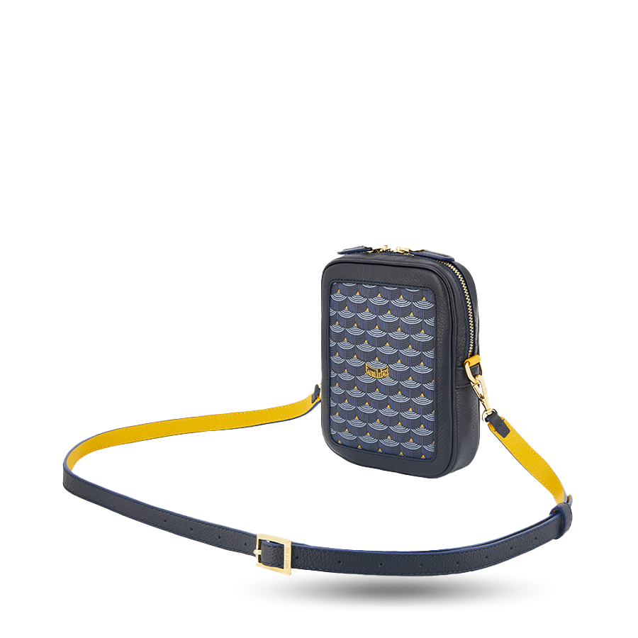 Phone Pouch 12 - Paris Blue