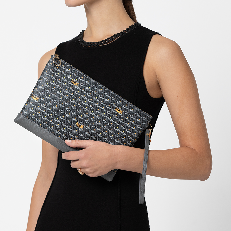 Pochette Zip 29 - Steel Grey