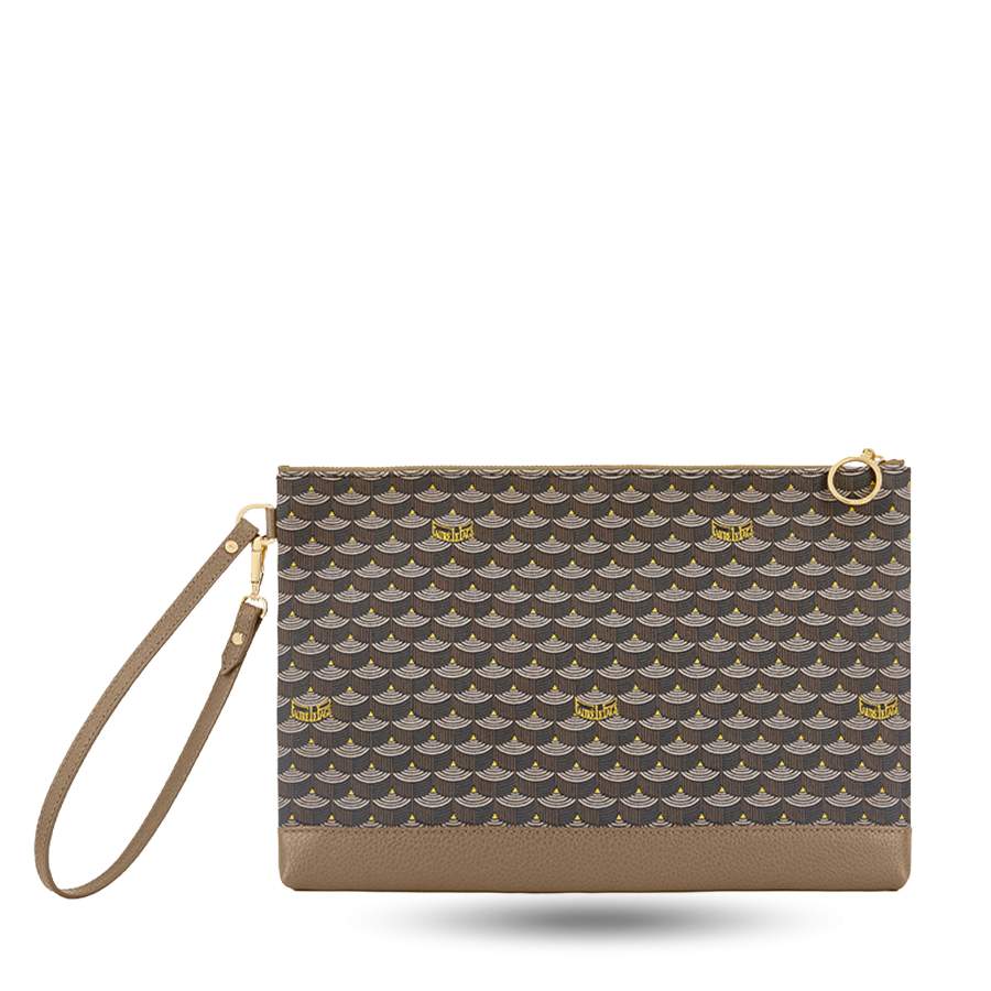 Pochette Zip 29 - Walnut Brown