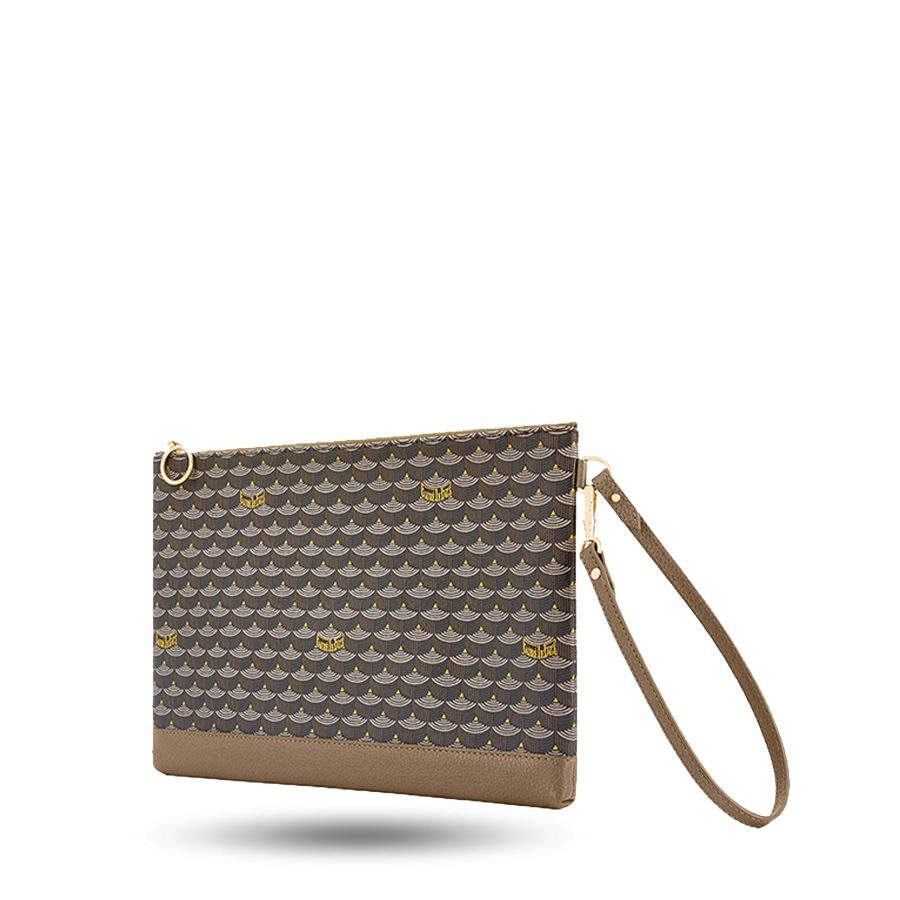 Pochette Zip 29 - Walnut Brown