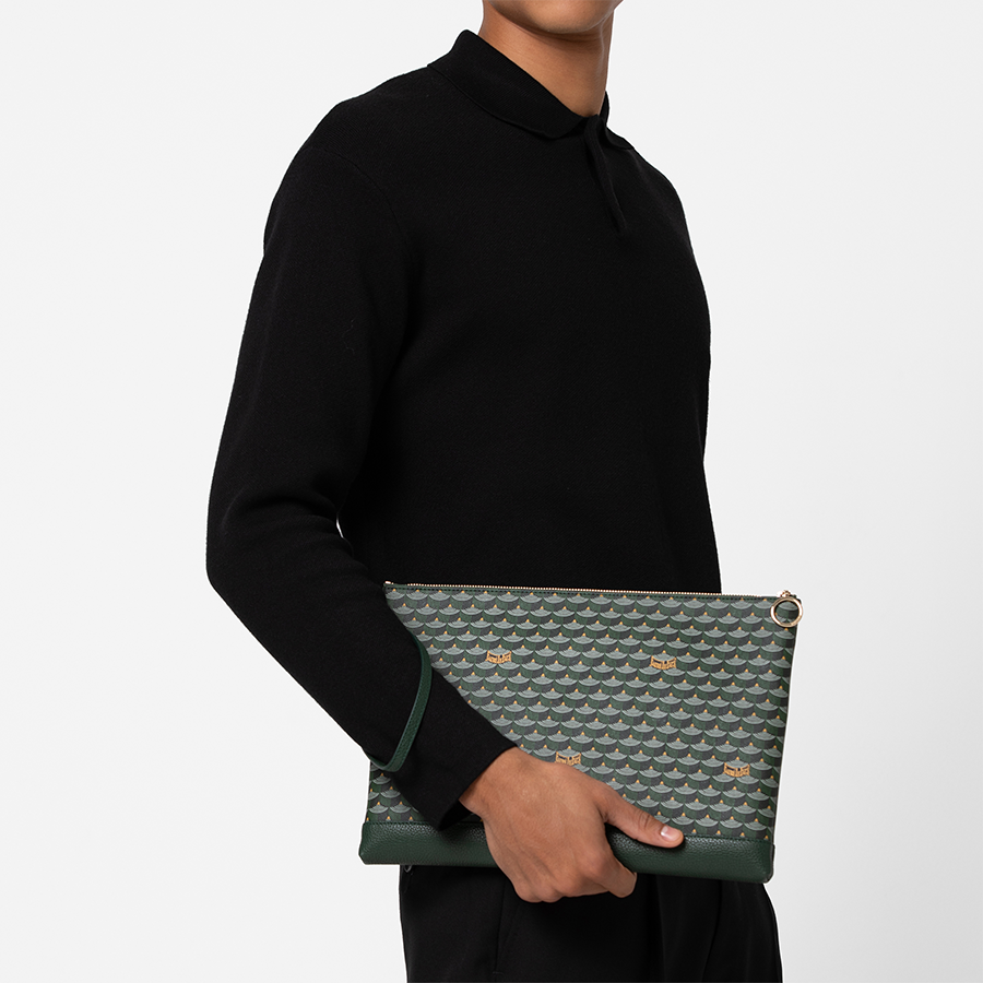 Pochette Zip 33 - Empire Green