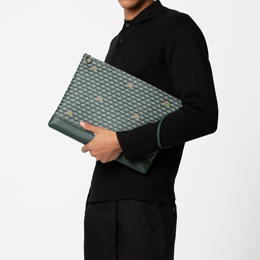 Pochette Zip 37 - Empire Green