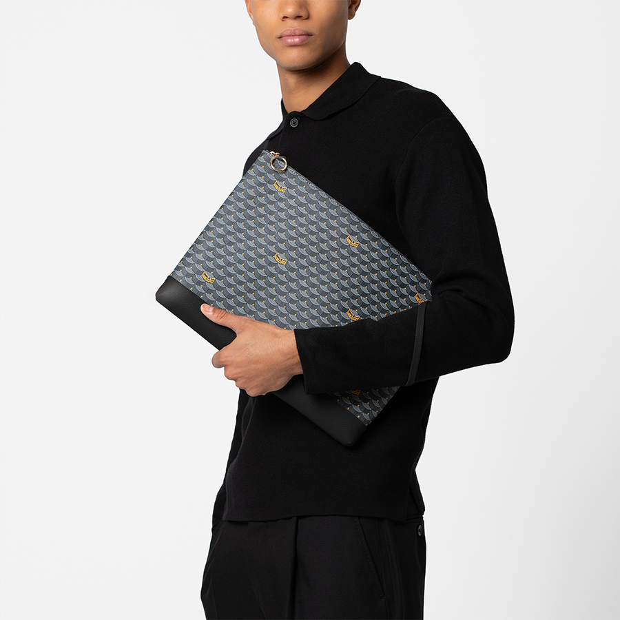 Pochette Zip 37 - Powder Black