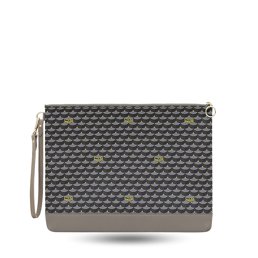 Pochette Zip 37 - Walnut Brown