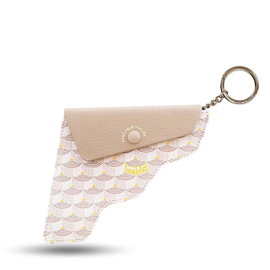Calibre Key Pouch - Saint-Honoré Beige