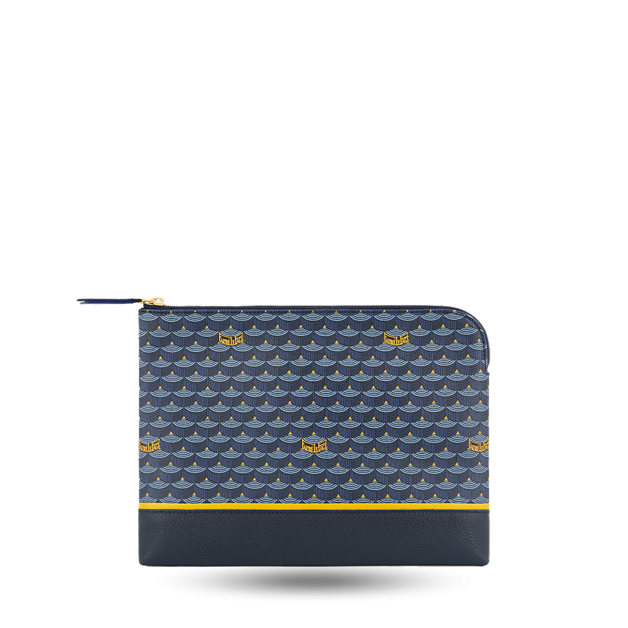 Pochette Zip 27 ET - Paris Blue