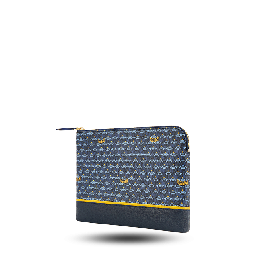 Pochette Zip 27 ET - Paris Blue