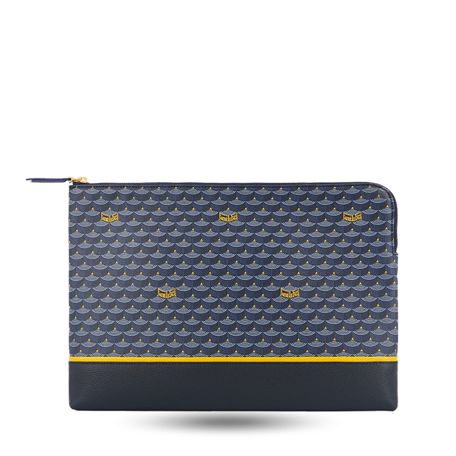 Pochette Zip 35 ET - Paris Blue