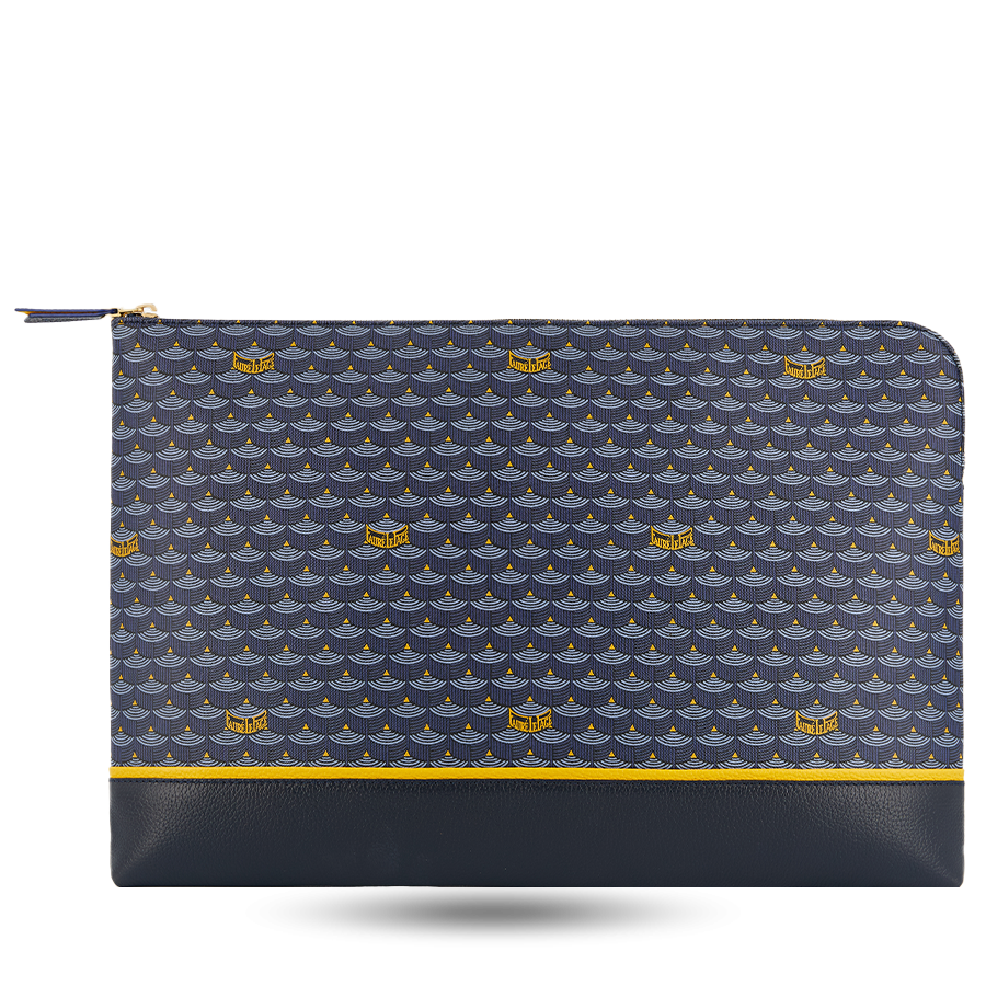 Pochette Zip 41 ET - Paris Blue