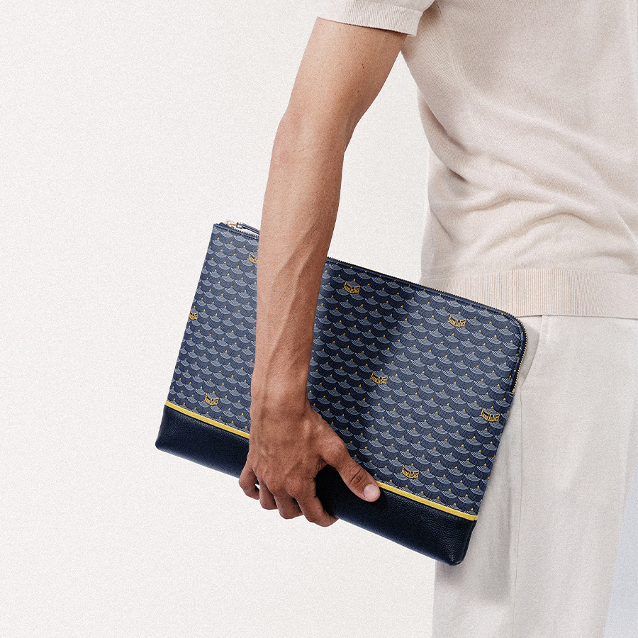 Pochette Zip 41 ET - Paris Blue