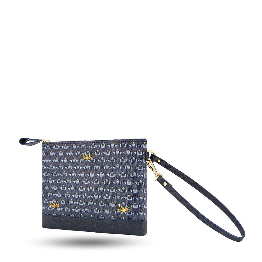 Pochette Zip 19 - Paris Blue
