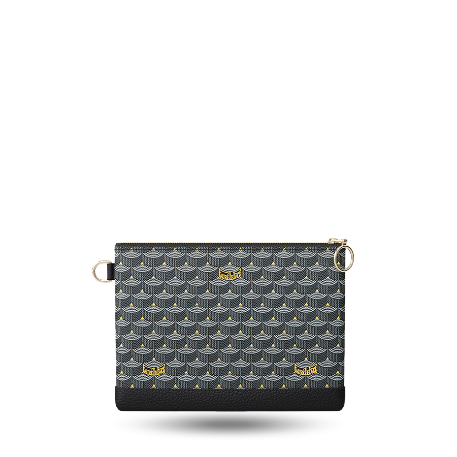 Pochette Zip 19 - Powder Black