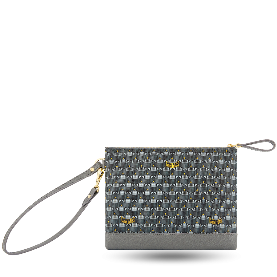 Pochette Zip 19 - Steel Grey