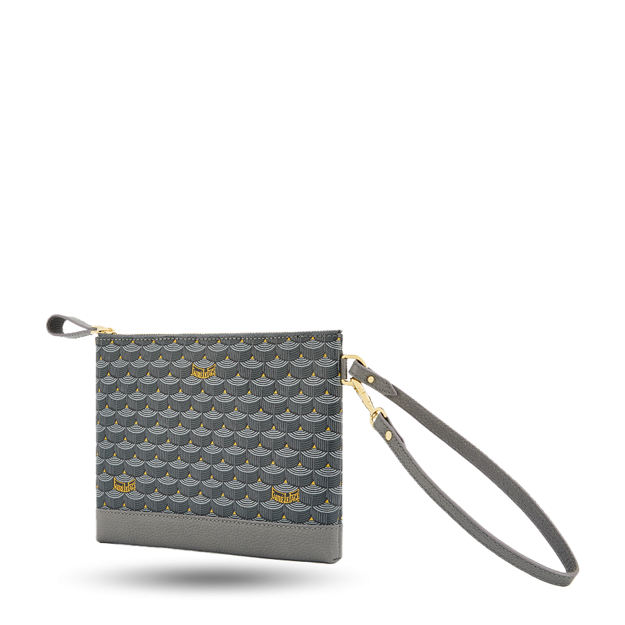 Pochette Zip 19 - Steel Grey