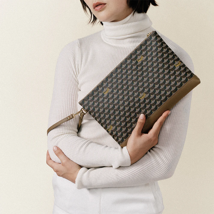 Pochette Zip 29 - Walnut Brown