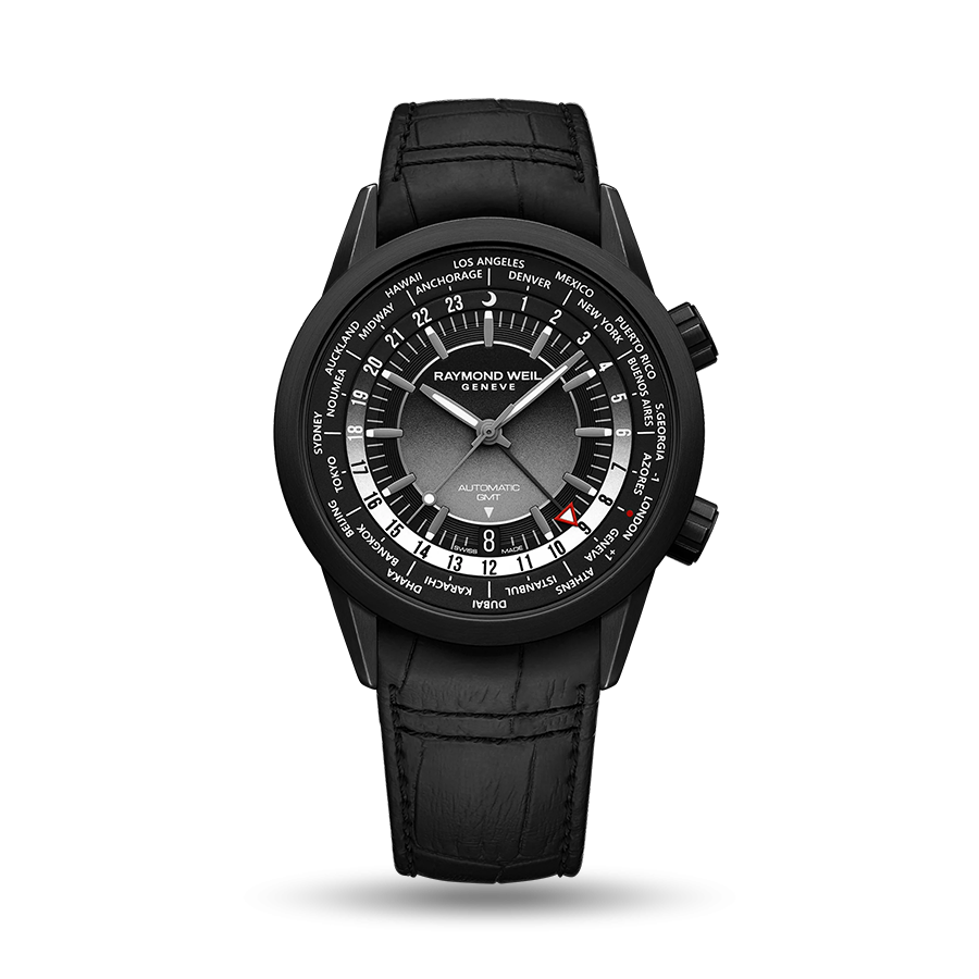RAYMOND WEIL Freelancer GMT, Black
