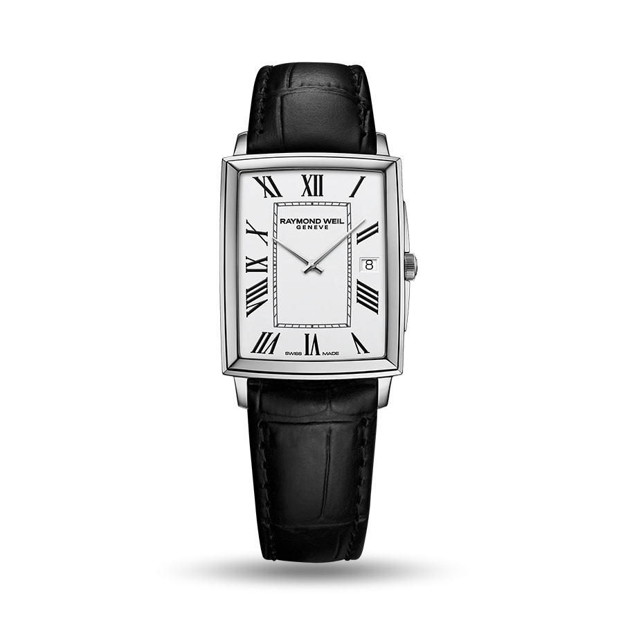RAYMOND WEIL Toccata Square 37 x 29mm, White Dial