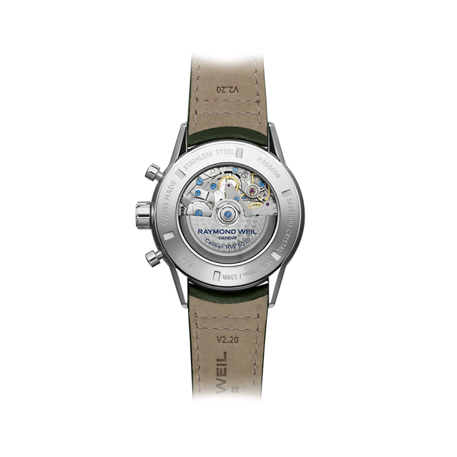 Freelancer Chronograph 43mm, Green Dial